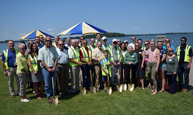 lake waconia regional park, groundbreaking