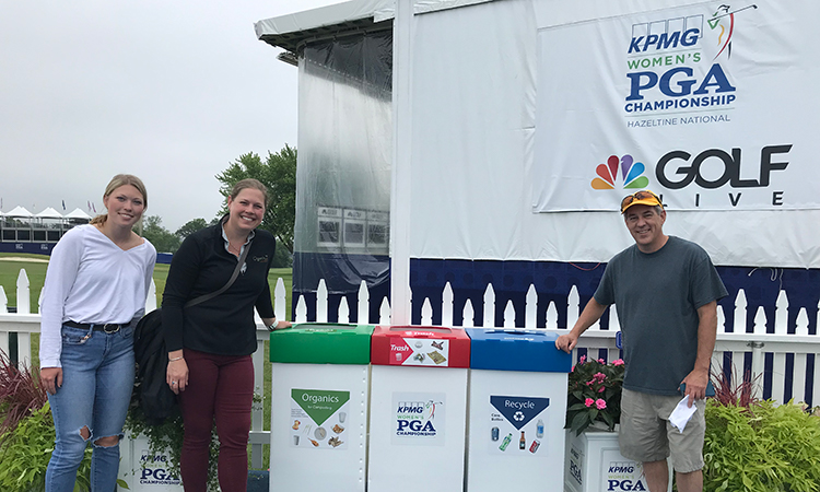 kpmg, PGA Championships, recycling, organics