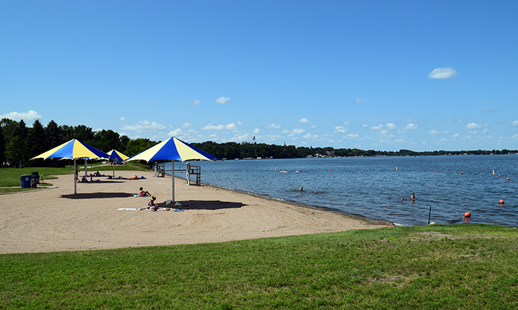 Lake Waconia, regional park, beach