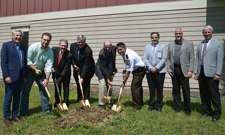 Mental health and wellness facility, groundbreaking