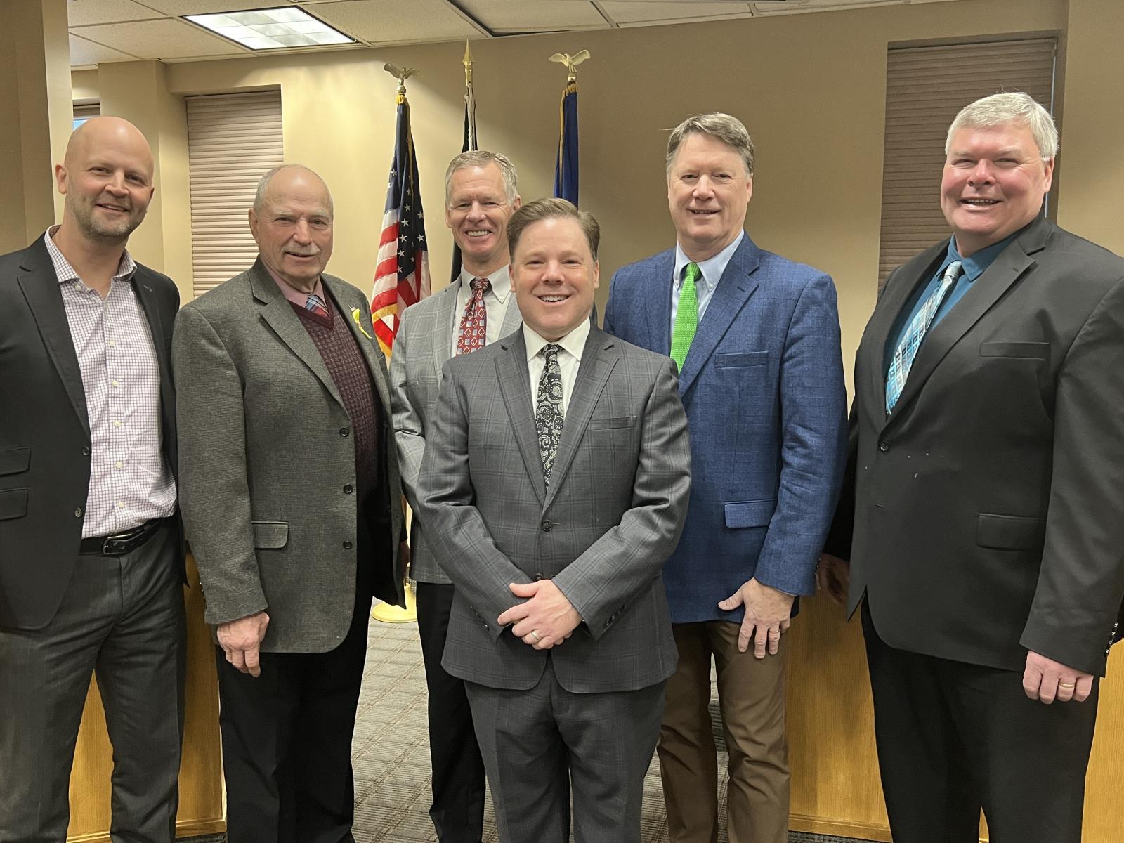 Commissioners with Mark 2023