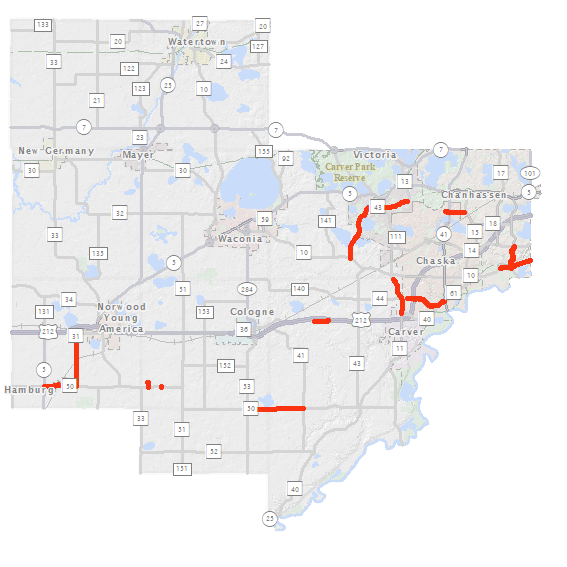 Sealcoat 2024 Map