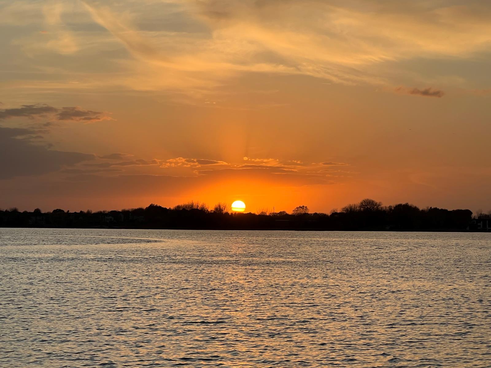 Lake Waconia Fall Sunset 2024