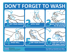 Don't Forget to Wash