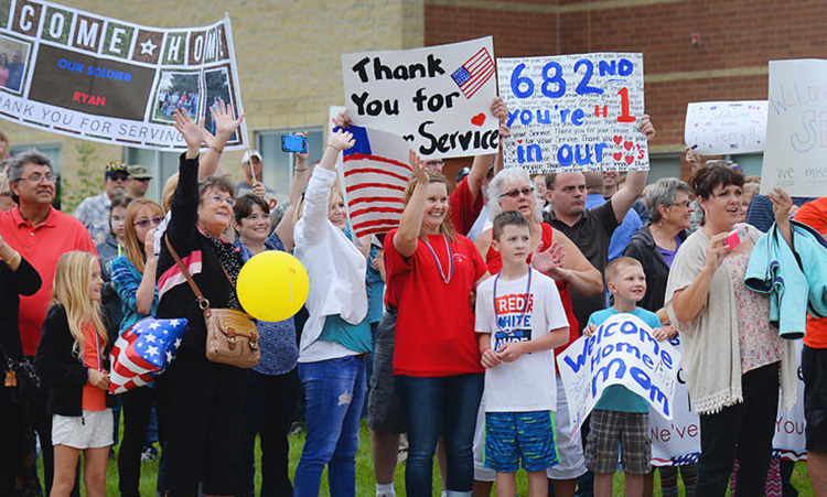 Welcome Home 682nd National Guard