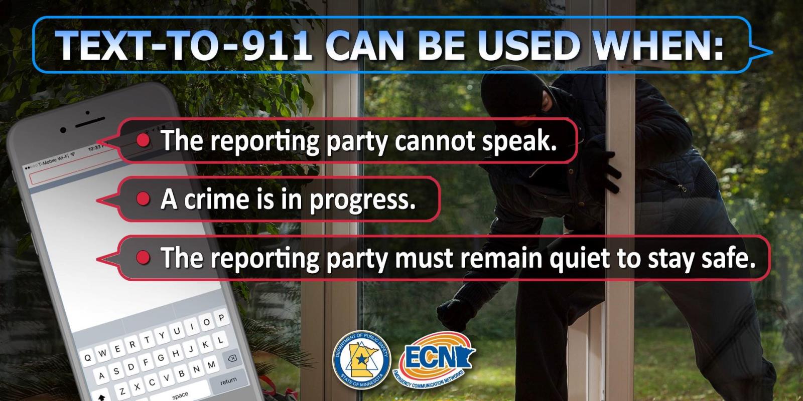 Text To 911 Can Be Used When